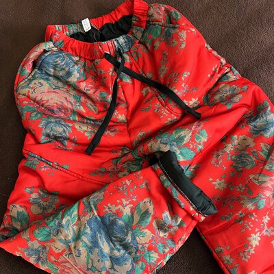 Classic Quilted Jacket - Red