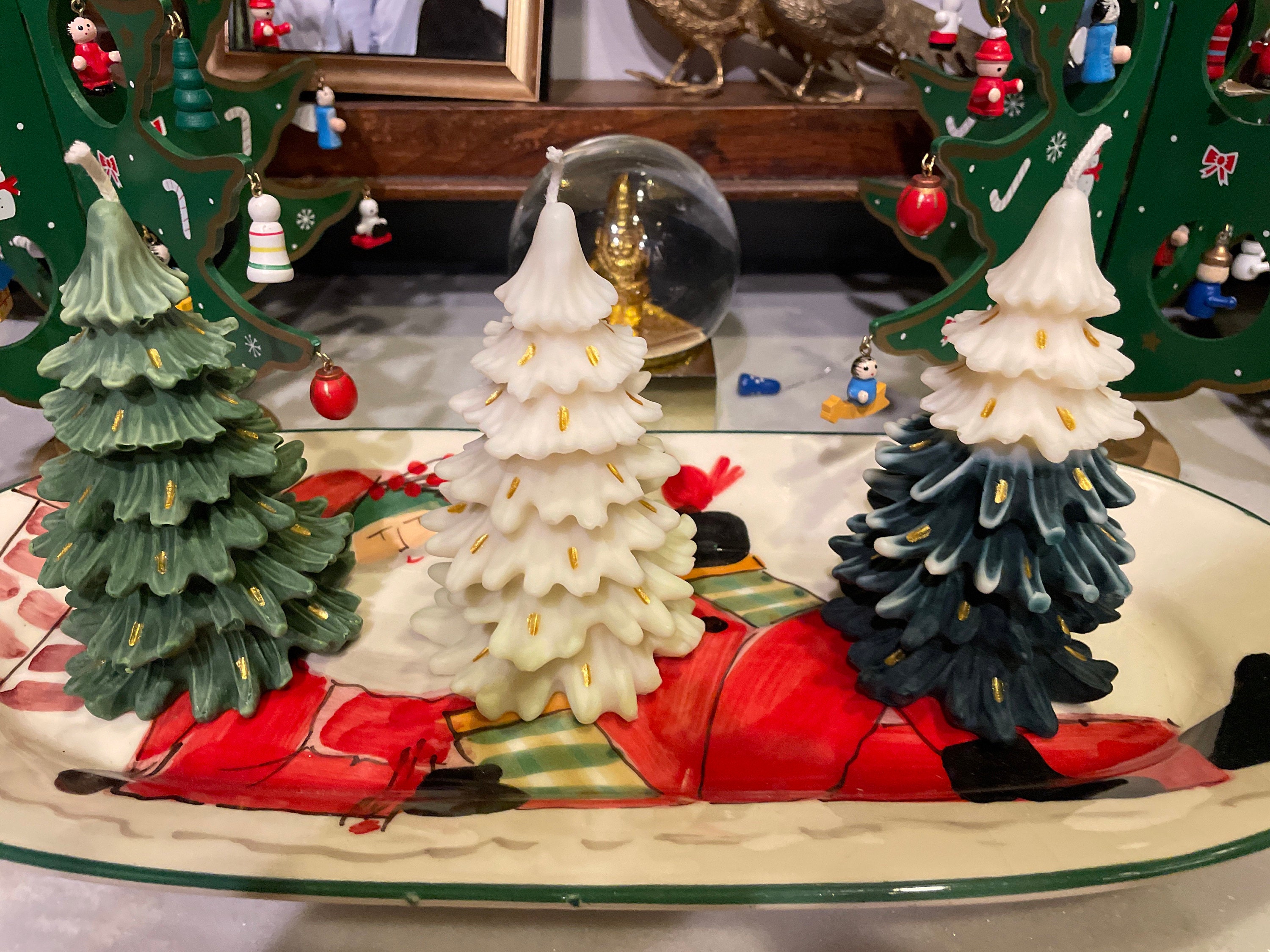 Large Size- Cute Christmas Tree Candle| Christmas Candle| Christmas Home Decor| Christmas Gift| Unique Christmas Gift| Holiday Decor|