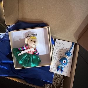 April added a photo of their purchase