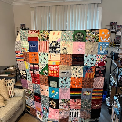 Custom Baby Clothes Quilt, Baby Quilts, Memory Quilt, Baby Memory Quilt ...