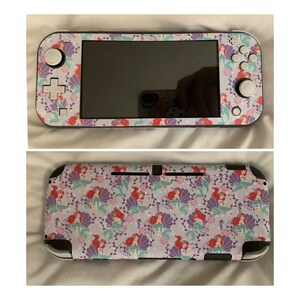 Download Nintendo Switch Lite Skin Template SVG Cut File DIY Wrap ...