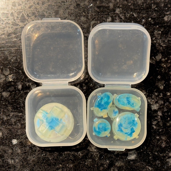 MINOR BLEMISH Black Gamecube Controller Buttons Custom Resin Cast - Etsy