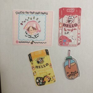 enhypen fruit costume sticker sheet enhypen fruit sticker