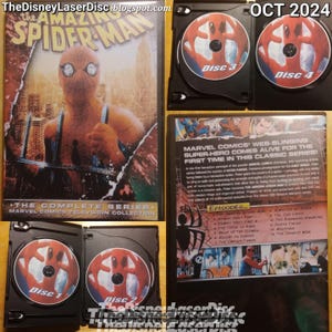 Spider-man 1977 Live Action TV Series 4 DVD Set - Etsy
