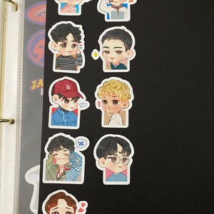 exo chibi kpop aesthetic stickers etsy ireland