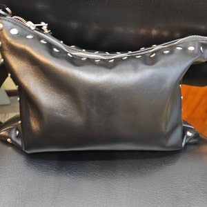 バッグ 00s studs genuine leather shoulder bag Amazon.com: Y2K Studded Shoulder Bag for Women Genuine