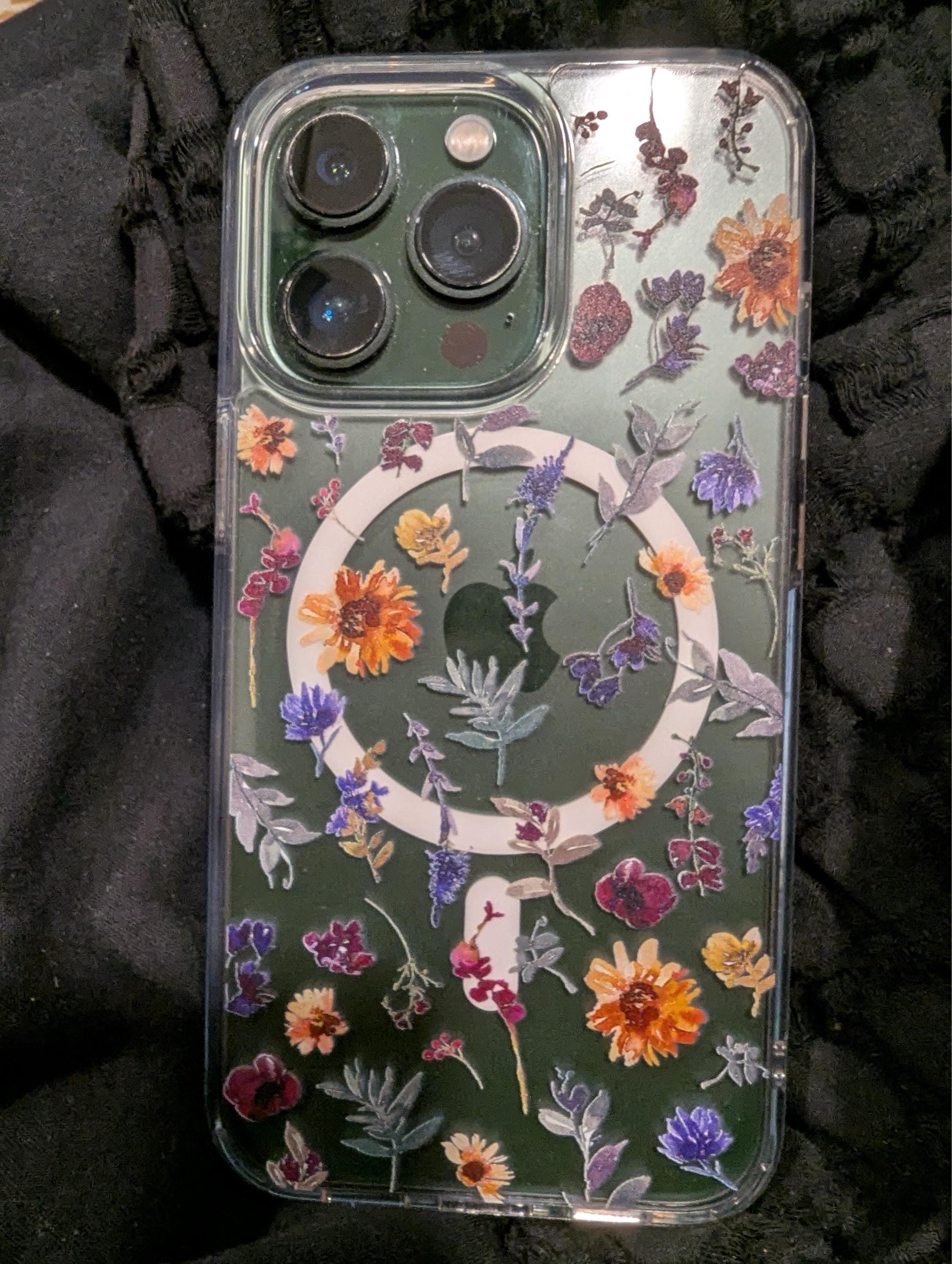 Aesthetic Sunflowers & Wild Flower Phone Case For iPhone 16 15 14 13 Pro Max 12 Mini XR 7 8 SE Galaxy S25 Watercolor Floral MagSafe