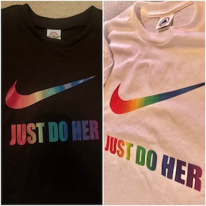 just do her shirt