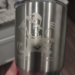 30oz Yeti Minnesota Vikings Engraved Stainless Steel Thermos Rambler  Tumbler Bulk Personalized Gift 