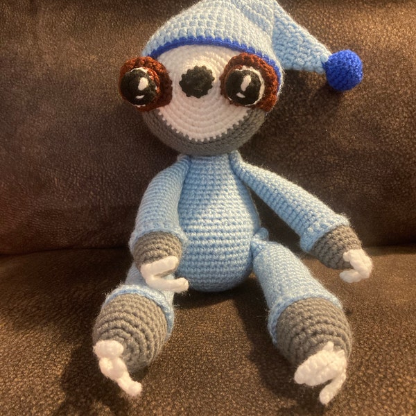 Amigurumi Pattern Crochet Baby Sloth and Stumpy Doll Animal Toy Set PDF ...