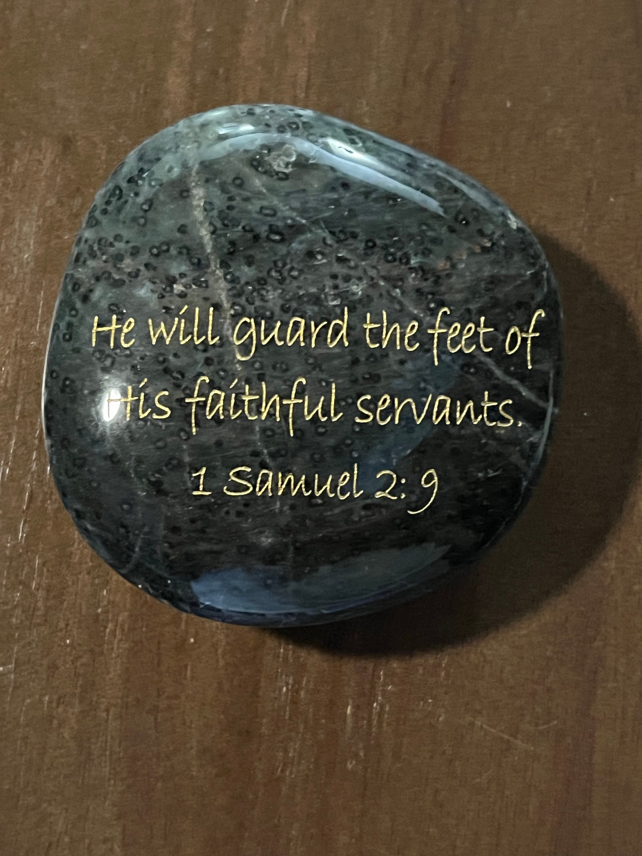 Engraved River Rocks - CUSTOM Scripture Verses - You Choose Your Verse