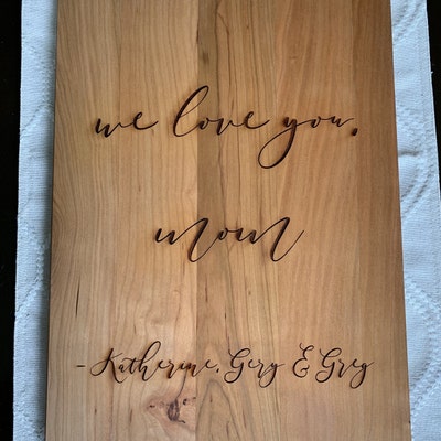 Personalized Cutting Board With Grandma's Kitchen, Where Everything ...
