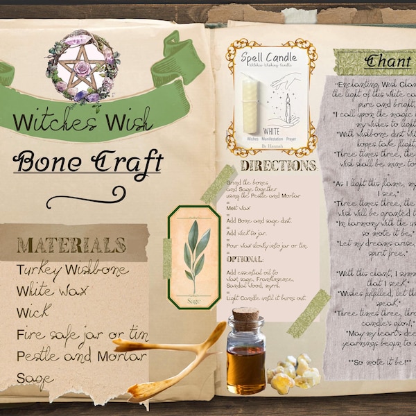 APOTHECARY LABELS Bundle, Digital Download Witchcraft Tags, Kitchen ...