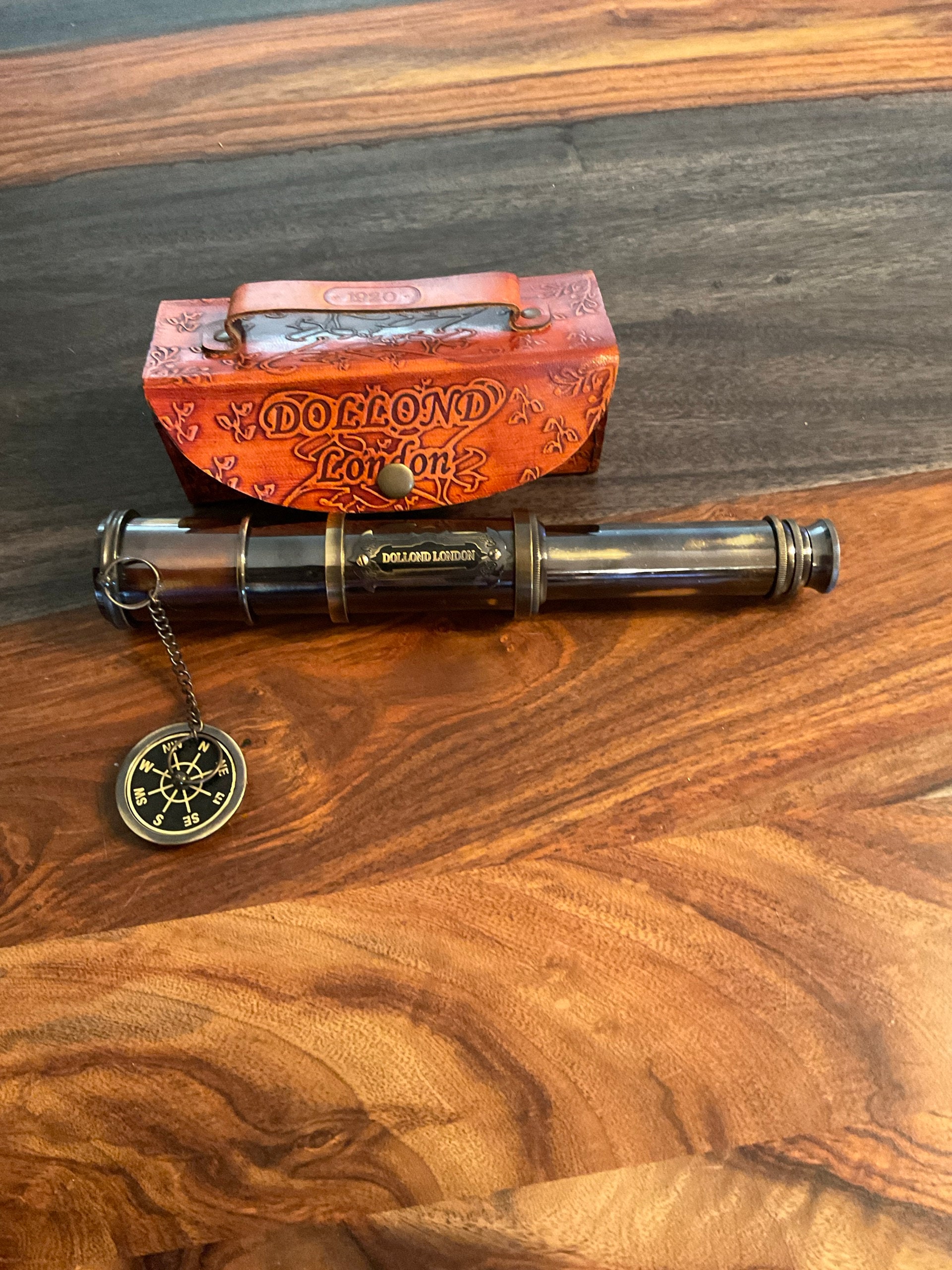 Brass Telescope, Engraved Spyglass, Pirate Telescope, Fathers Day Gift, Gift For Husband, Son Gift, steampunk Gift
