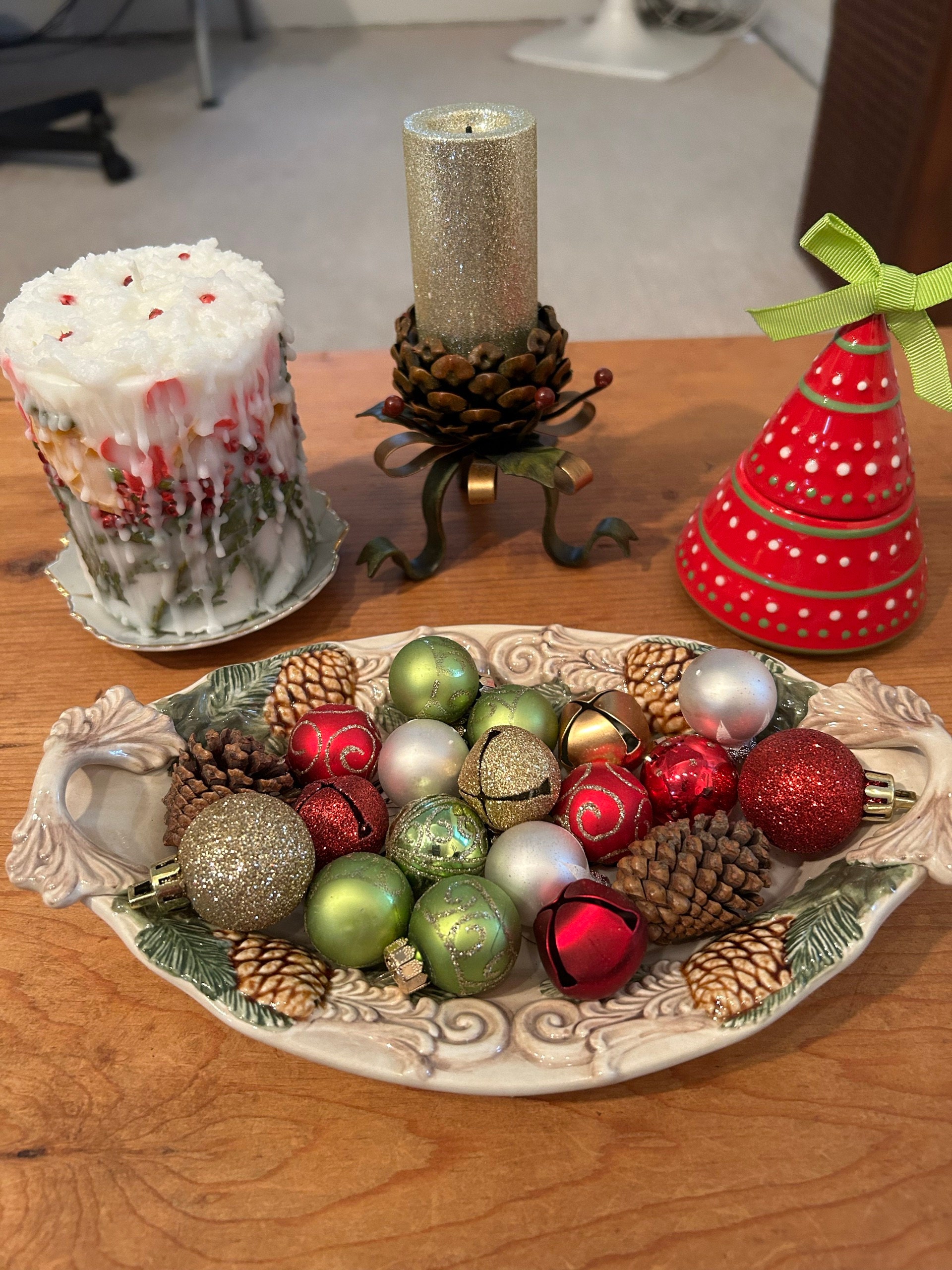Christmas candles | Holiday and Christmas candle | Best Gifts | Rustic Holiday Decor