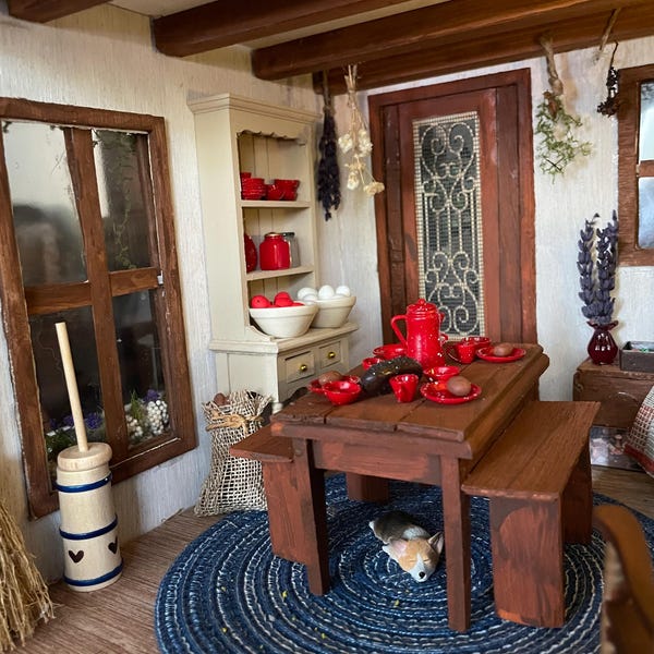 Fairy Garden Crystal Glass Ball Miniatures - Gold Yellow Gold Bronze Silver Wizard Terrarium Decor