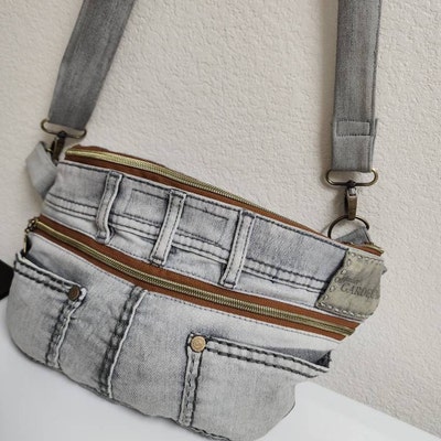 Animal Print Vintage Fanny Pack, High-quality Belt Bag, Repurposed ...