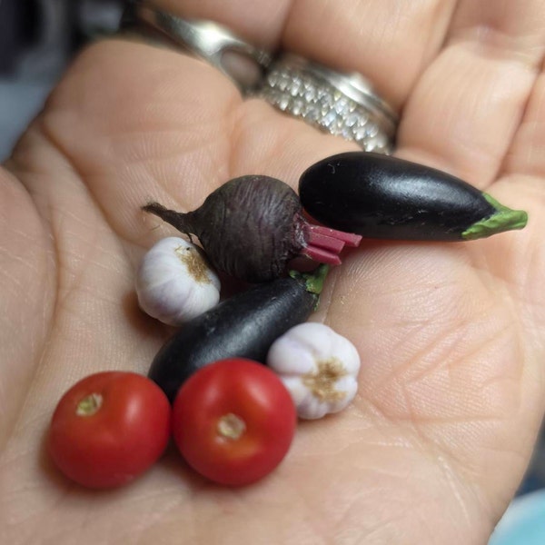 Broccoli / Miniatures Scale 1:12 / Dollhouse Tiny Vegetable /1/6 Scale ...