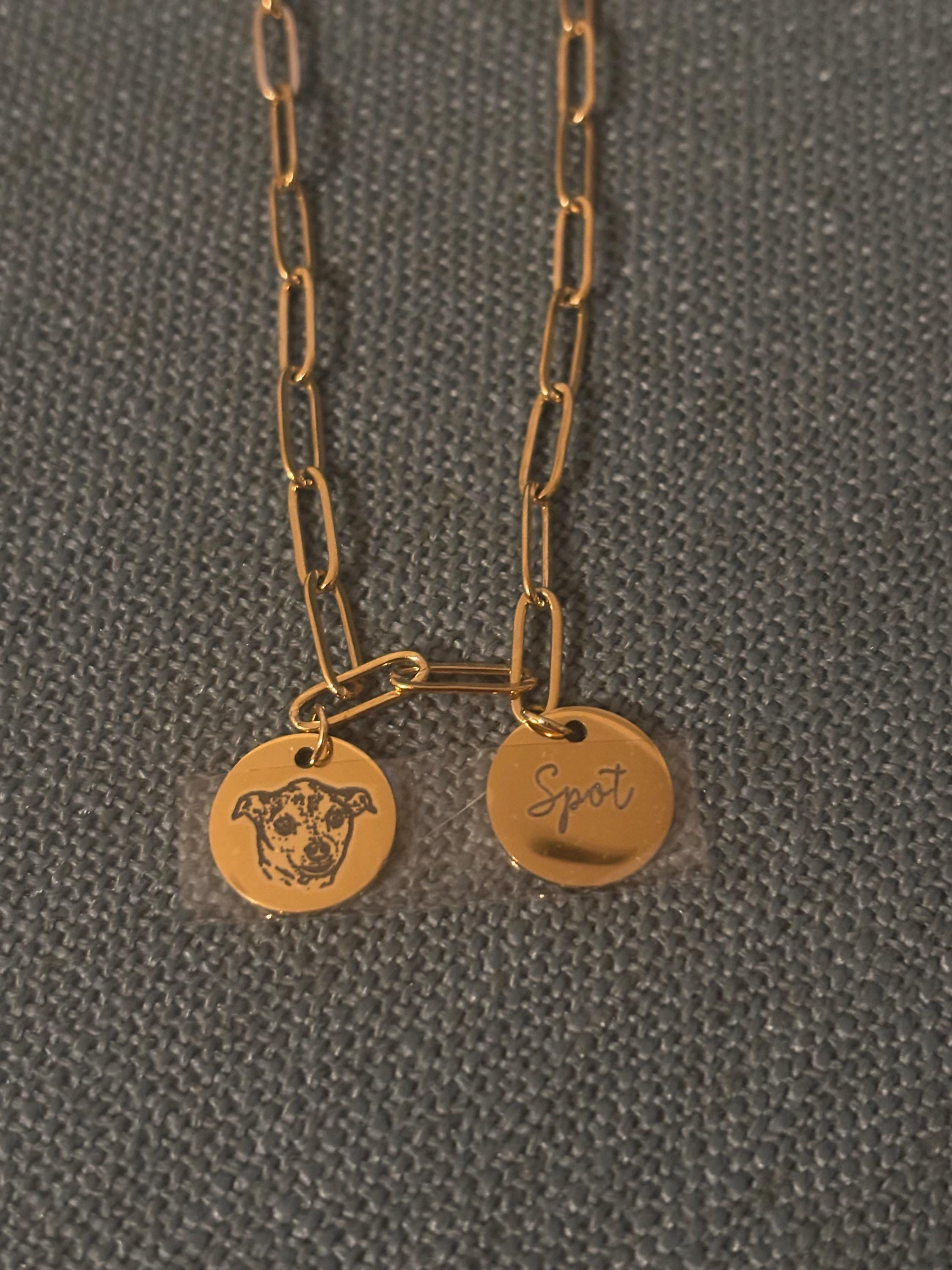 Pet Memorial Gifts Pet Lover Gifts Mother&#39;s Day Gift for Her Dog Necklace Personalized Jewelry for Kids Cat Mom Dog Pet