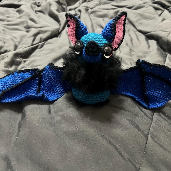Cute Bat Amigurumi Crochet Pattern /barty Bat PDF - Etsy