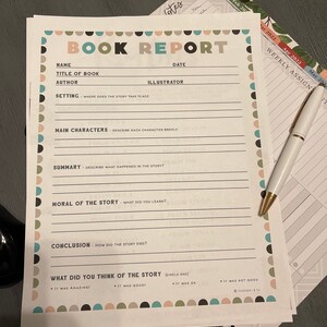 Student Binder Printable Bundle Sheets PRINTED - Etsy