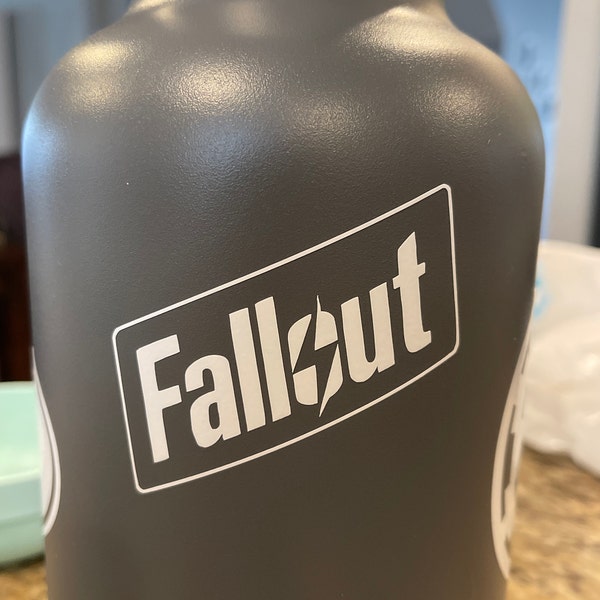 Fallout Logo Vinyl Sticker Decal - Etsy