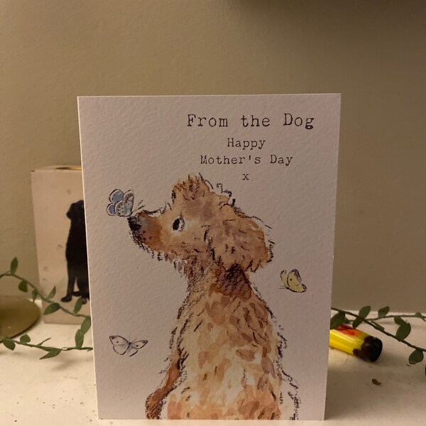 From the Dog - Mothers Day Card - Quality Greeting Card - Charming ...