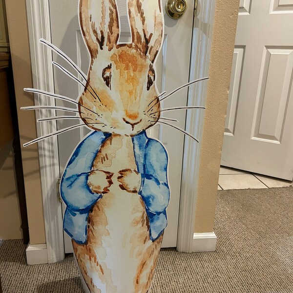Peter Rabbit Cutout,forest Animal Backdrop Decor,woodland Animal Rabbit ...