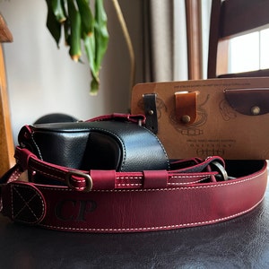 Personalized Leather Camera Strap Gift Custom Strap for - Etsy