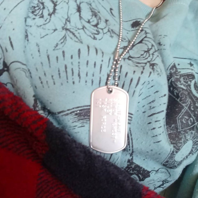 Simon 'Ghost' Riley US military dog tag set