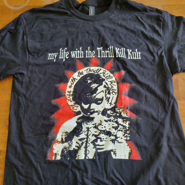 My Life With The Thrill Kill Kult Tシャツ My Life With the Thrill Kill Kult 2XL SIGNED Concert T Shirt