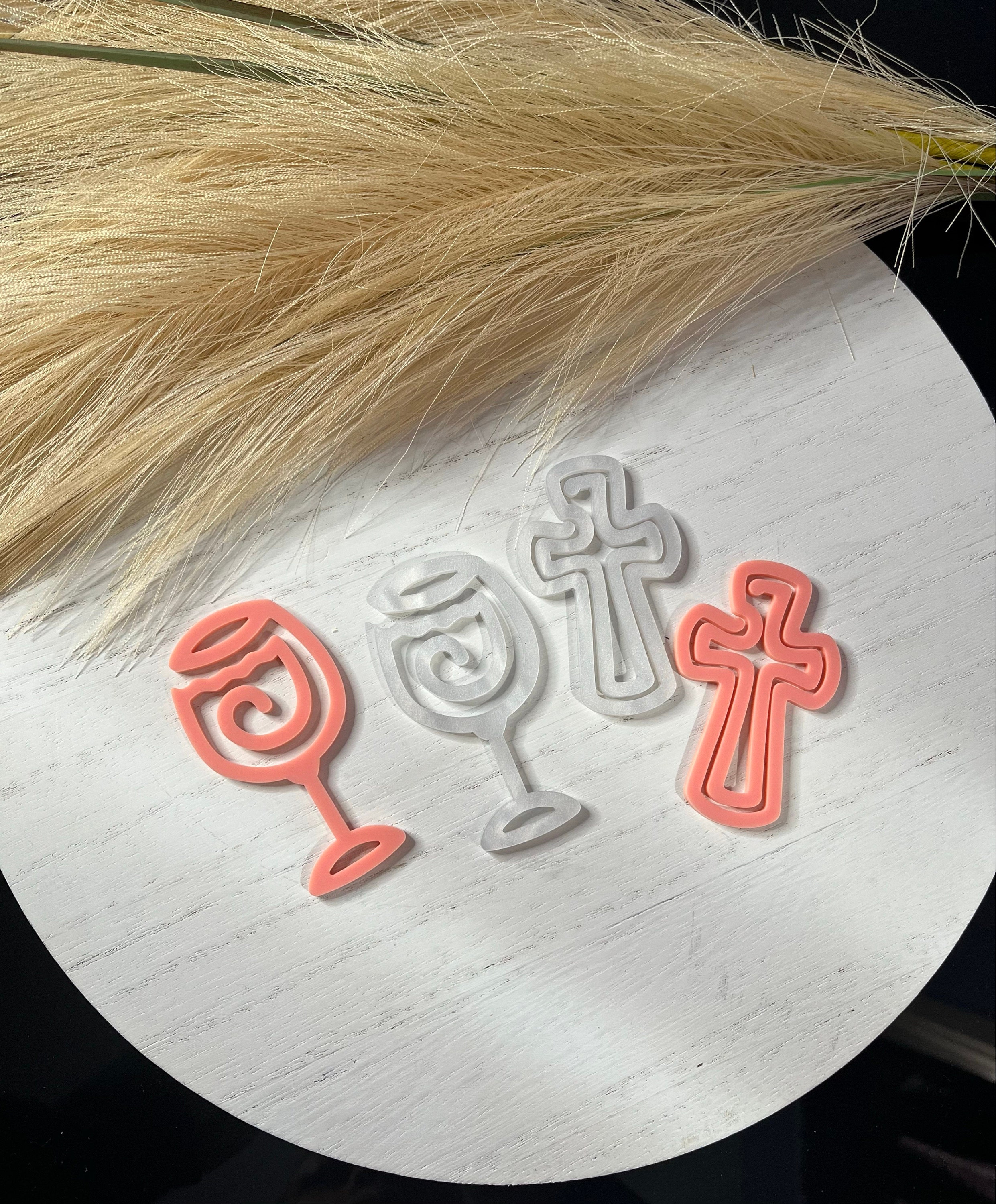 Cross shaped bookmark file, Religious bookmark laser file, Easter bookmark svg, He is risen bookmark, Baptism laser file, Save the date file