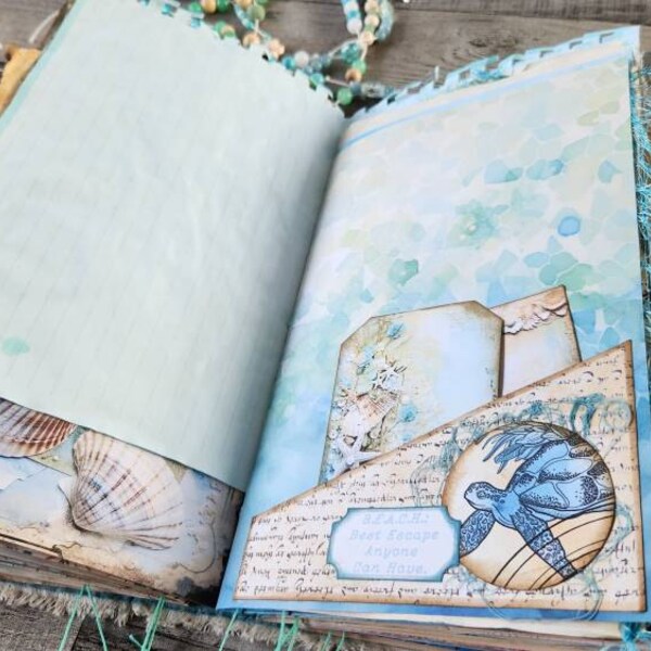 Vintage Botanical Junk Journal Digital Kit Printable Floral Digital