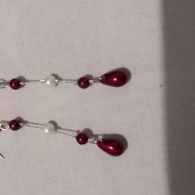 Collier De Perles Fantaisie Couleur Ivoire - élégant Pour Mariage, Soirée, Cérémonie