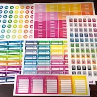 Planner Stickers Erin Condren Life Planner eclp 40 Bill Due Budget ...
