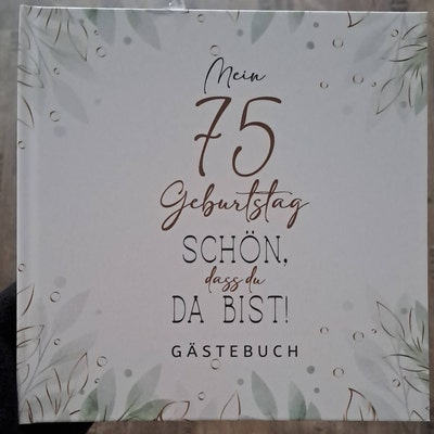 50. Geburtstag Gästebuch Fotoalbum 50 Geburtstag Geschenk für