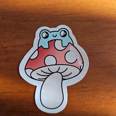 Cute Fred The Frog Glossy Sticker Pack Waterproof Cute Frog Sticker cute-fred-the-frog-glossy-sticker-pack-waterproof-cute-frog-sticker