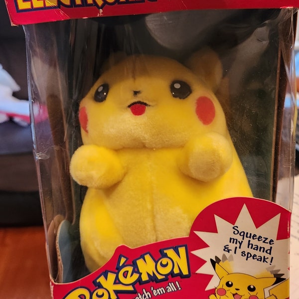 Peluche Pokémon Applause – Pidgey (Roucool) – 1998 – Vintage