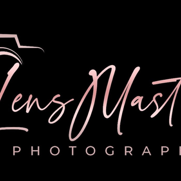 Minimalist Photography Logo, Custom Camera Signature (digital Item) - Etsy