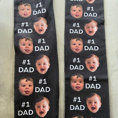 Custom Father's Day Socks, Custom Face Socks, Personalized Socks, Gifts ...