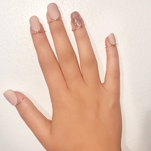 Wudu Nail Rings for Halal Nails, Adjustable and Reusable, Press on Nails,  Knuckle Rings -  Australia