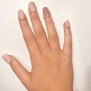 Wudu Nail Rings for Halal Nails, Adjustable and Reusable, Press on Nails,  Knuckle Rings -  Australia