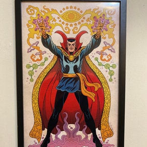 Buy Doctor Strange, Signed 11 X 17 Color Print by Darryl Young