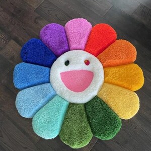 Rug Tufted 3D Flower - Etsy