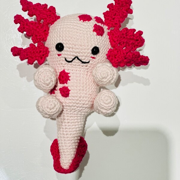 Alyx the Axolotl - Amigurumi Crochet Doll Pattern - Etsy