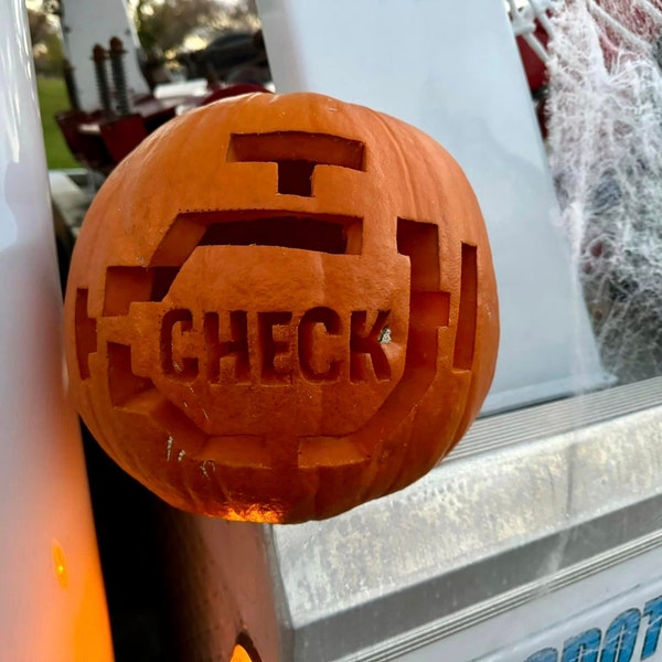 Check Engine Light Pumpkin Carving Stencil Funny Design For Car check-engine-light-pumpkin-carving-stencil-funny-design-for-car