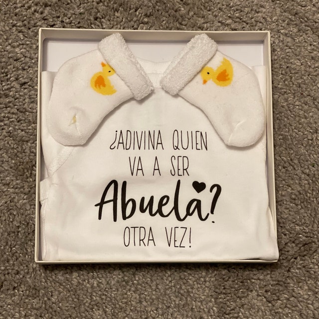 Abuela Otra Vez Spanish Pregnancy Announcement Reveal Baby
