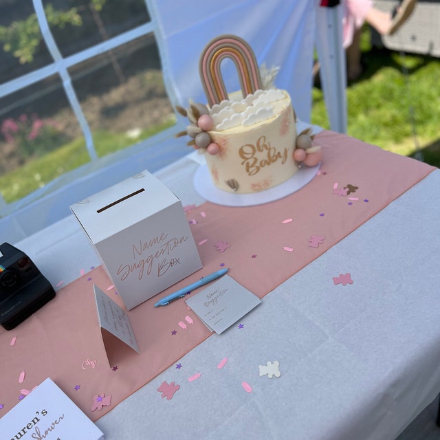 Buy Baby Name Suggestion Box Baby Shower Games Baby Shower