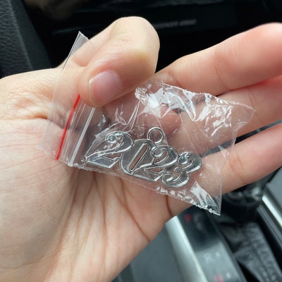 Shiny Gold Graduation Cap With Tassel 2024 Date Drop Blank Grad Cap for ...