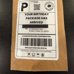 Sarah added a photo of their purchase